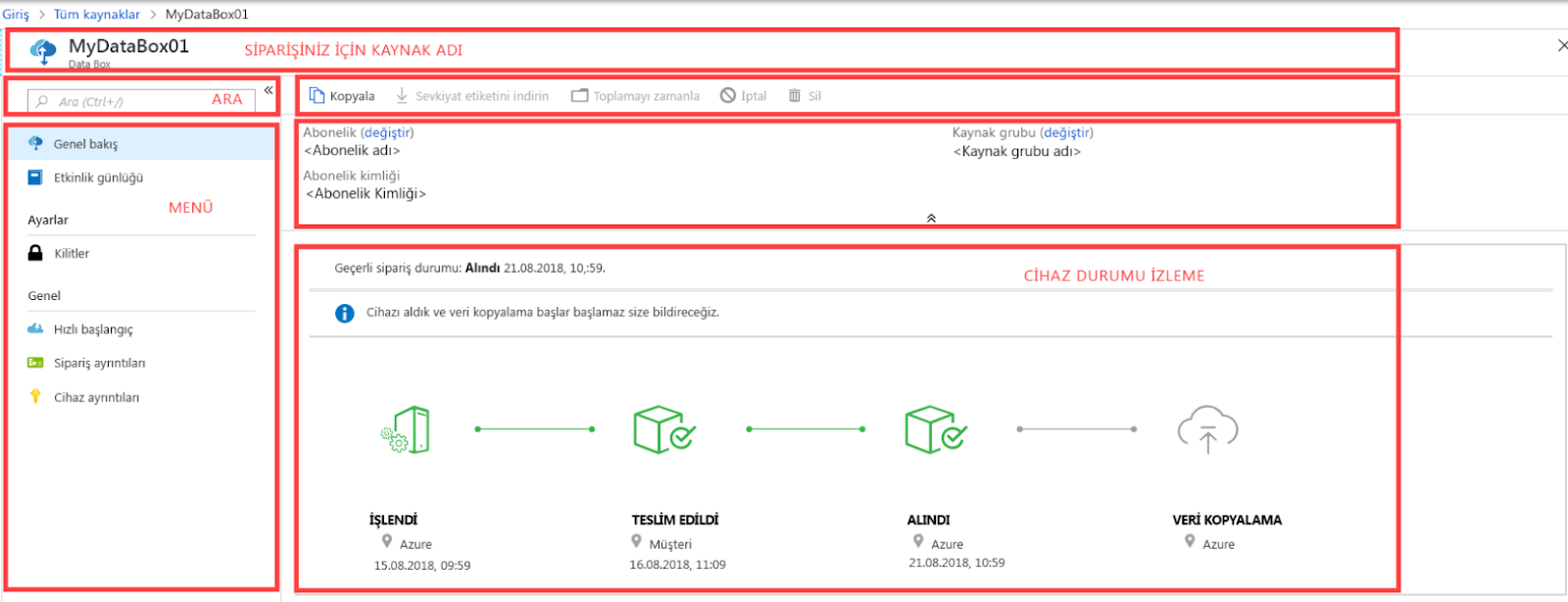 Azure Data Box - Managed Services